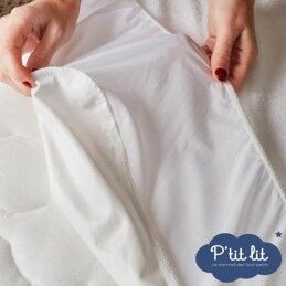 P'TIT LIT|Protetor de berço P'TIT LIT 70 x 140 cm Branco 25 Peças (25 Unidades)