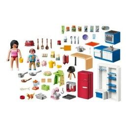 Playmobil|Playset Dollhouse Kitchen Playmobil 70206 (129 pcs)