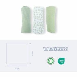 Doomoo|Musselina Doomoo Vert Resistente 3 Peças (3 Unidades)