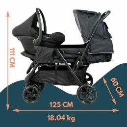 Bambisol|Carrinho de passeio para bebê Bambisol