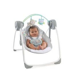 Ingenuity|Cadeira de balanço Ingenuity Comfort 2 Go ™ Compact Swing Fanciful Forest