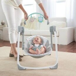Ingenuity|Cadeira de balanço Ingenuity Comfort 2 Go ™ Compact Swing Fanciful Forest