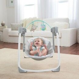 Ingenuity|Cadeira de balanço Ingenuity Comfort 2 Go ™ Compact Swing Fanciful Forest