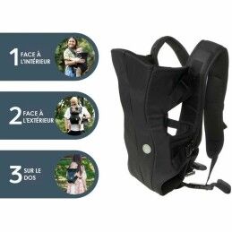 Dreambaby|Mochila porta bebê Dreambaby Preto + 0 Meses