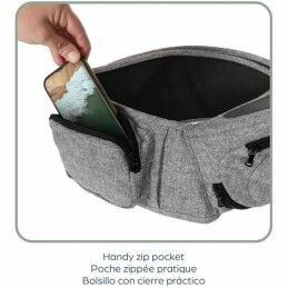 Dreambaby|Mochila porta bebê Dreambaby Cinzento + 0 Meses