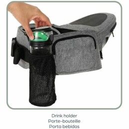 Dreambaby|Mochila porta bebê Dreambaby Cinzento + 0 Meses