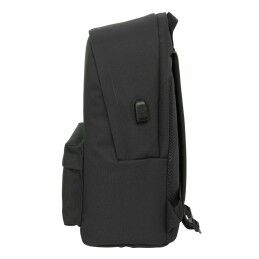 El Ganso|Mochila Escolar El Ganso +usb el ganso basics Preto 31 x 44 x 18 cm