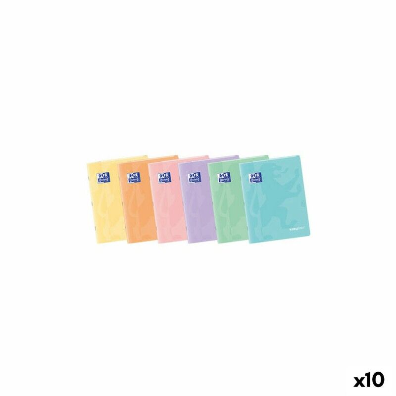 Oxford|Caderno Oxford Easybook Pastel A5 48 Folhas (10 Unidades) Oxford|Caderno Oxford Easybook Pastel A5 48 Folhas (10 Unidades)