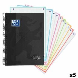 Oxford|Caderno Oxford European Book Multicolor A4 5 Peças 120 Folhas