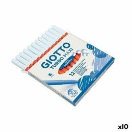 Pentel|Marcadores de giz líquido Pentel Maxiflo MWL-5S Azul (12 Peças)