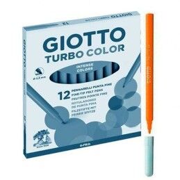 Giotto|Conjunto de Canetas de Feltro Giotto Turbo Color Laranja (10 Unidades)