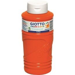 Giotto|Pintura de Dedos Giotto Laranja 750 ml (6 Unidades)