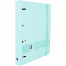 Oxford|Pasta com argolas Oxford EuropeanBinder Azul Pastel A4+ (4 Unidades)