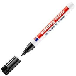 Edding|Rotulador permanente Edding 400-01 Preto 1 mm (10 Unidades)