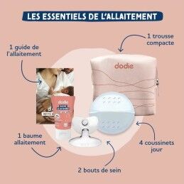 Dodie|Extrator de leite Dodie Terracota