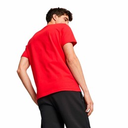 Camisola de Manga Curta Homem Puma Ferrari Race Vermelho