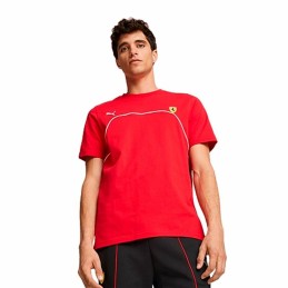 Camisola de Manga Curta Homem Puma Ferrari Race Vermelho