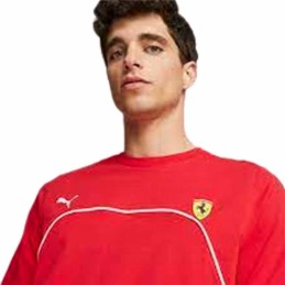 Camisola de Manga Curta Homem Puma Ferrari Race Vermelho