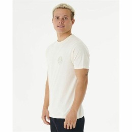 Camisola de Manga Curta Homem Rip Curl Stapler Branco