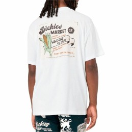 Camisola de Manga Curta Homem Dickies Grainfield Branco