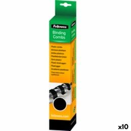 Fellowes|Espirais para Encadernar Fellowes 5330702 Preto 8 mm A4 PVC Plástico (25 Unidades)