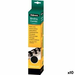 Fellowes|Espirais para Encadernar Fellowes 5330702 Preto 8 mm A4 PVC Plástico (25 Unidades)