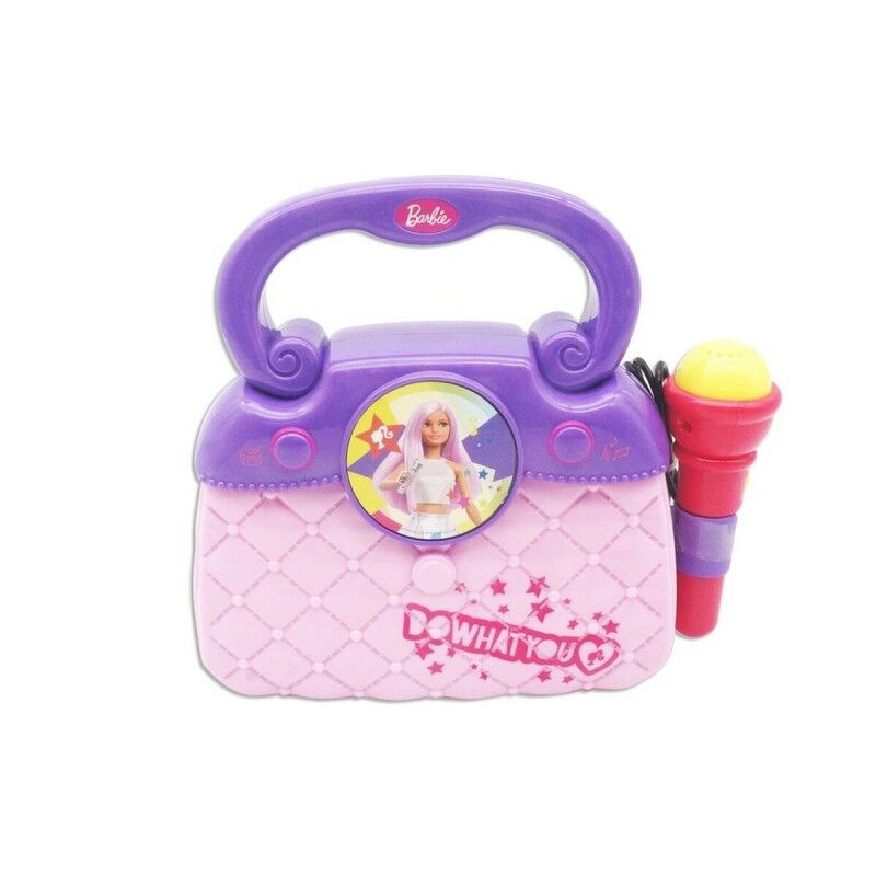 Barbie|Karaoke Barbie 4409 Bolsa Roxo Barbie|Karaoke Barbie 4409 Bolsa Roxo