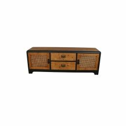 DKD Home Decor|Mesa de apoio DKD Home Decor Rotim (36 x 36 x 85 cm)