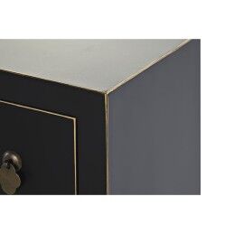 DKD Home Decor|Móvel de TV DKD Home Decor Preto Oriental Branco Dourado Branco/Preto Metal Abeto Madeira MDF 130 x 26 x 51 cm