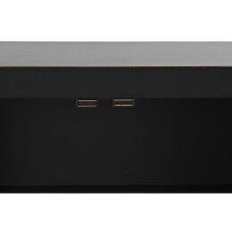 DKD Home Decor|Móvel de TV DKD Home Decor Preto Oriental Branco Dourado Branco/Preto Metal Abeto Madeira MDF 130 x 26 x 51 cm