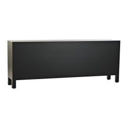 DKD Home Decor|Móvel de TV DKD Home Decor Preto Oriental Branco Dourado Branco/Preto Metal Abeto Madeira MDF 130 x 26 x 51 cm
