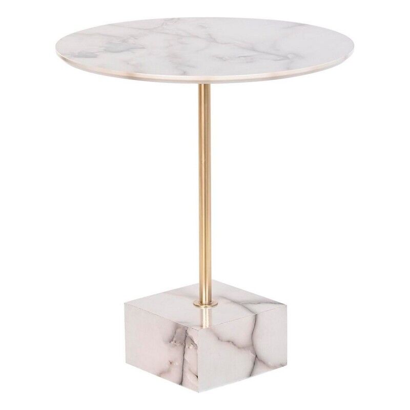 DKD Home Decor|Mesa de apoio DKD Home Decor Mármore Aço Resina (45 x 45 x 50 cm) DKD Home Decor|Mesa de apoio DKD Home Decor Mármore Aço Resina (45 x 45 x 50 cm)
