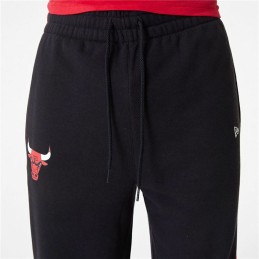 Calças para Adultos New Era NBA Colour Block Chicago Bulls Preto Homem