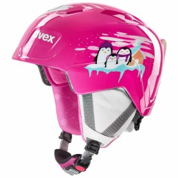 Capacete de esqui Uvex Manic 51-55 cm Cor de Rosa