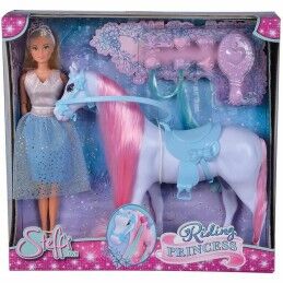 Simba|Boneca Simba Steffi Love Princess 29 cm Cavalo
