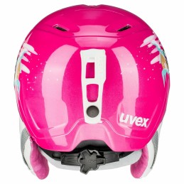 Capacete de esqui Uvex Manic 51-55 cm Cor de Rosa