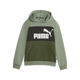 Camisola Infantil Puma Ess Block Fl Verde