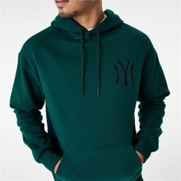 Polar com Capuz Unissexo New Era League Essentials New York Yankees Verde-escuro