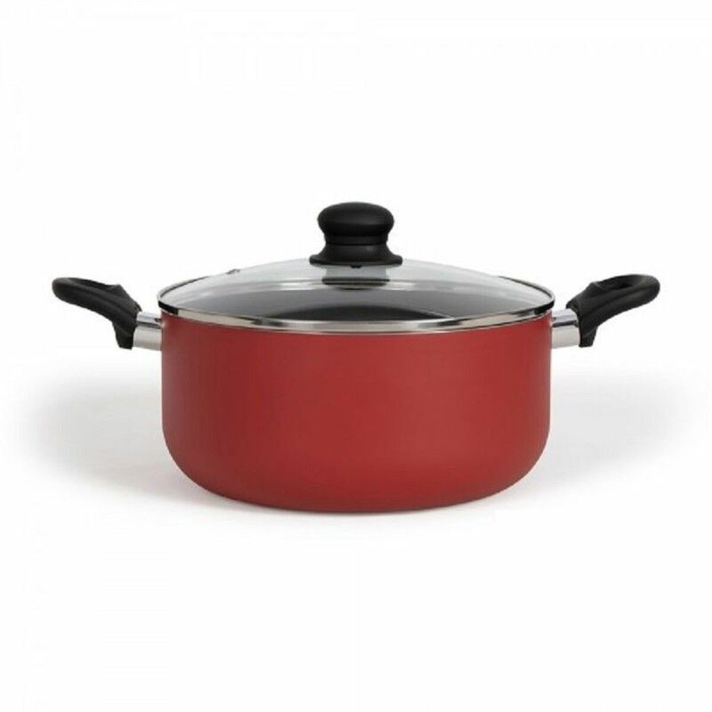 Livoo|Caçarola Livoo Vermelho Ø 28 cm 6,5 L Livoo|Caçarola Livoo Vermelho Ø 28 cm 6,5 L