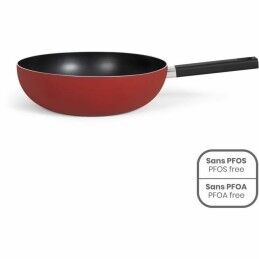 Livoo|Frigideira Wok Livoo Vermelho Alumínio Ø 32 cm
