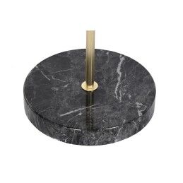 DKD Home Decor|Mesa de apoio DKD Home Decor Preto Transparente Dourado Cristal Aço 45 x 45 x 50 cm