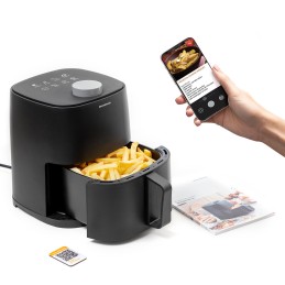 Fritadeira de Ar InnovaGoods Fryinn Lite 2000 Preto 1200 W 2 L