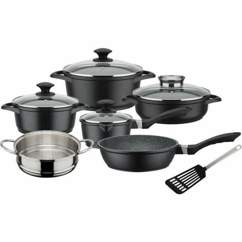 GSW|Bateria de Cozinha GSW Preto noir 10 Peças