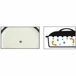 GSW|Caçarola com Tampa GSW Cinzento Creme Aço inoxidável Ø 30 cm