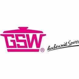 GSW|Caçarola com Tampa GSW Cinzento Creme Aço inoxidável Ø 30 cm