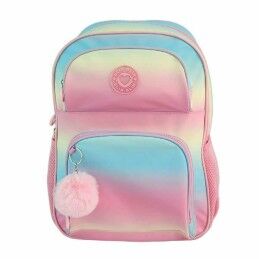RCD Espanyol|Mochila Escolar com Rodas 705 RCD Espanyol (27 x 10 x 67 cm)