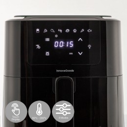 Fritadeira de Ar com Balança InnovaGoods Fryinn Balance 5000 Preto 1500 W 5 L Aço inoxidável