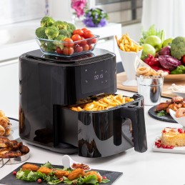 Fritadeira de Ar com Balança InnovaGoods Fryinn Balance 5000 Preto 1500 W 5 L Aço inoxidável