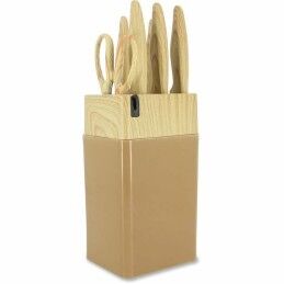 Quttin|Faca para Carne Quttin 124158 Madeira 10,5 cm (60 Unidades)