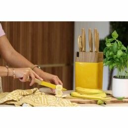 Menastyl|Conjunto de Facas Menastyl Amarelo Polipropileno 6 Peças (6 Unidades)